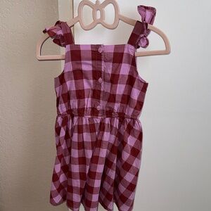 Jumping Beans Pink and Red Plaid Dress